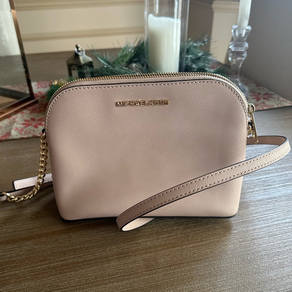 Michael Kors crossbody bag - excellent condition - dusty rose pink colour